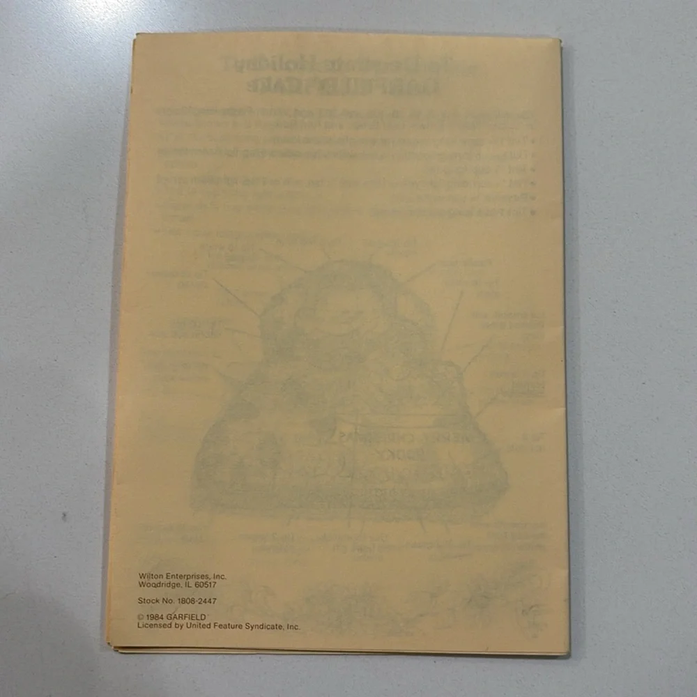 Wilton Garfield Aluminum Cake Pan 1978 1981 #2105-2447‎ VTG